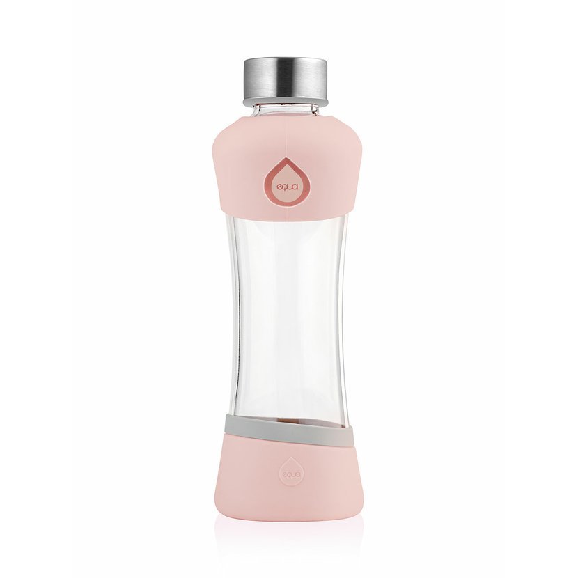 Sklenená fľaša EQUA ACTIVE Peach, 550 ml